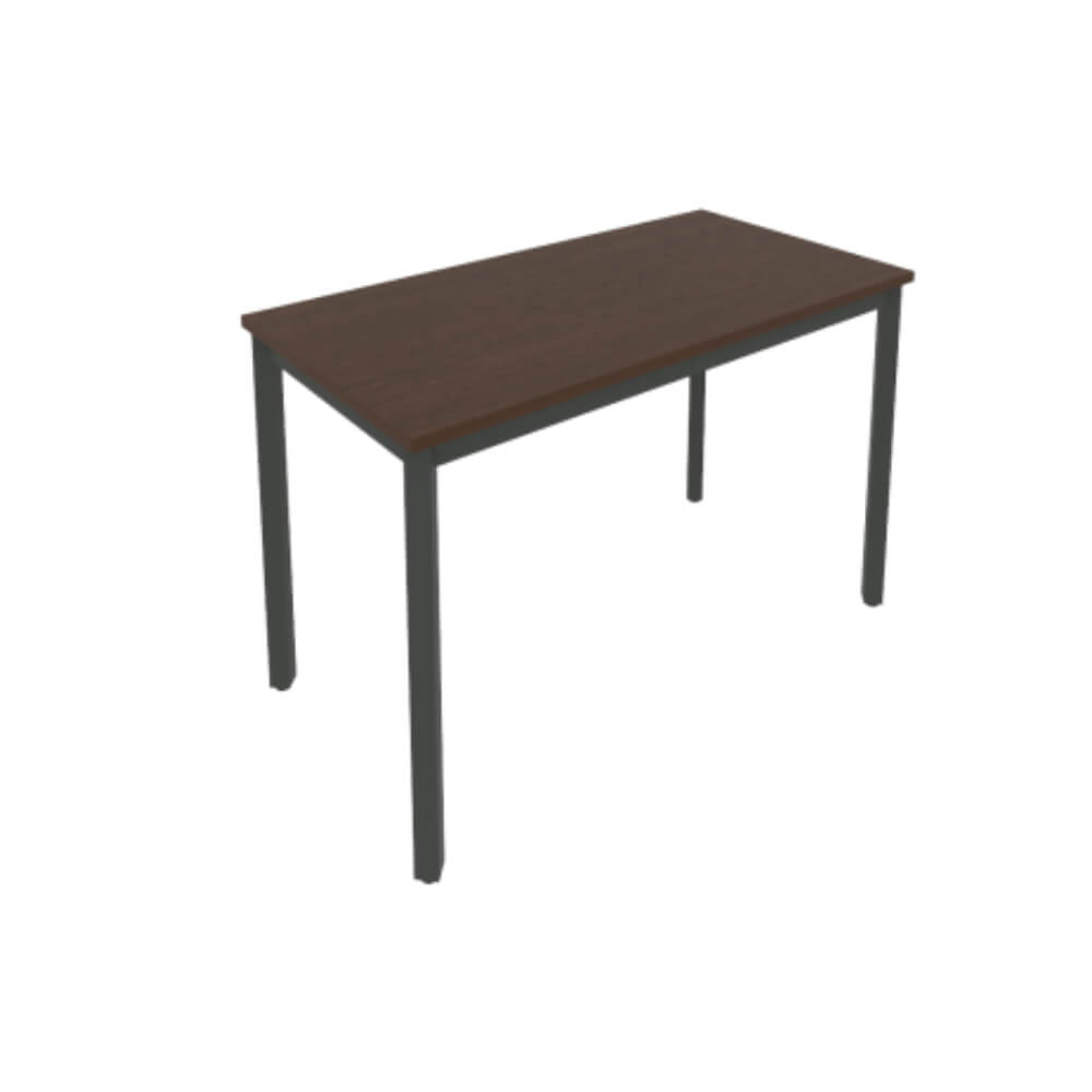 Стол письменный на м/к 1180x600x750 (Венге Цаво/антрацит, 1180x600x750)