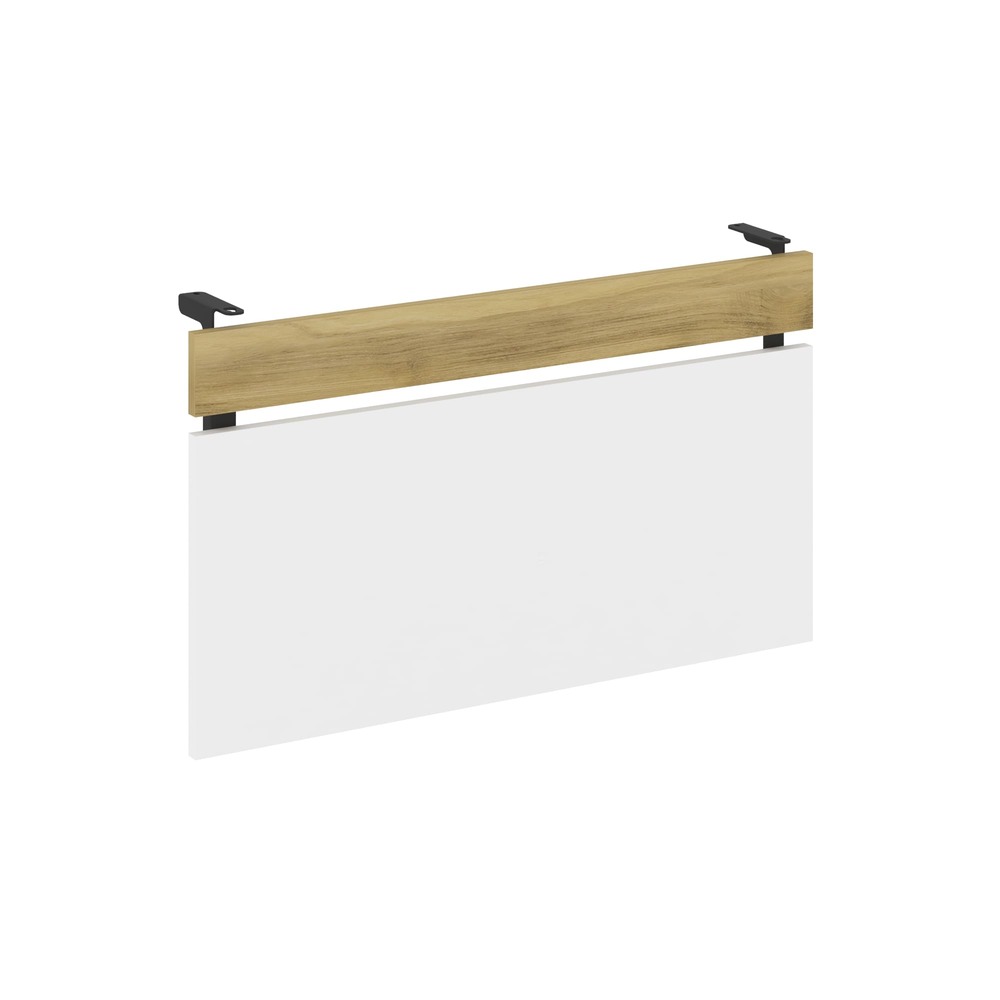 Царга для стола 830x18x458 (Дуб Винченцо/Белый Бриллиант/чёрный, 830x18x458)