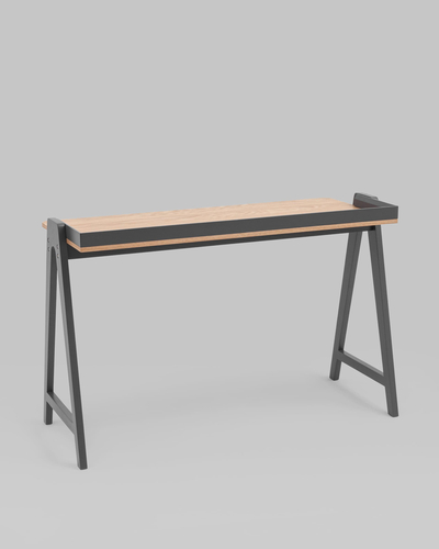 Стол письменный Pyramid 1230x530x805(750) (Светлое Дерево/Серый, 1230x530x805)