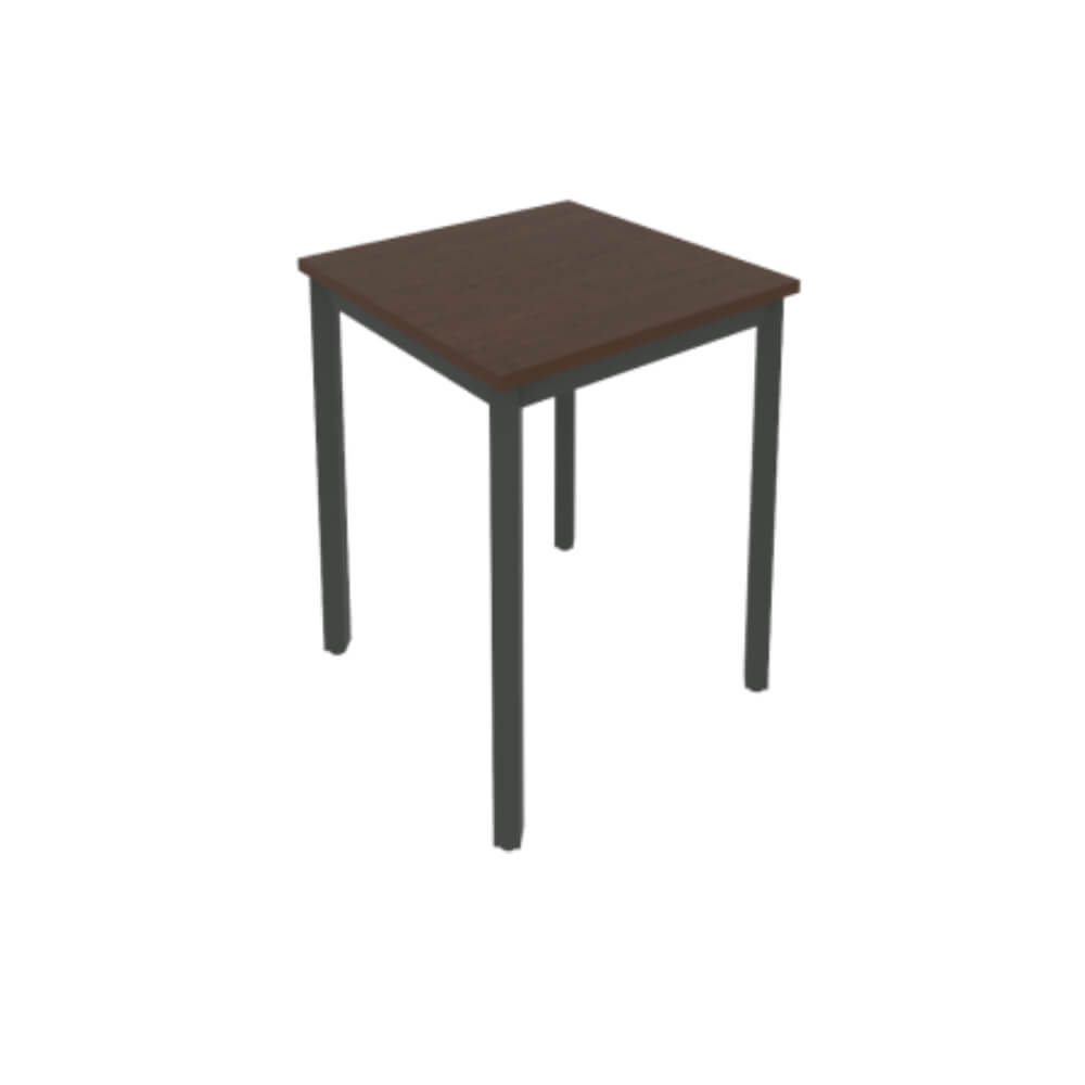 Стол письменный на м/к 600x600x750 (Венге Цаво/антрацит, 600x600x750)