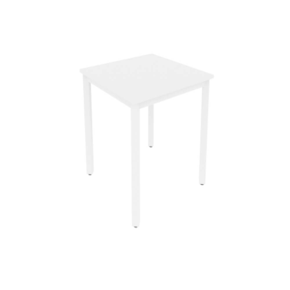 Стол письменный на м/к 600x600x750 (Белый/белый, 600x600x750)