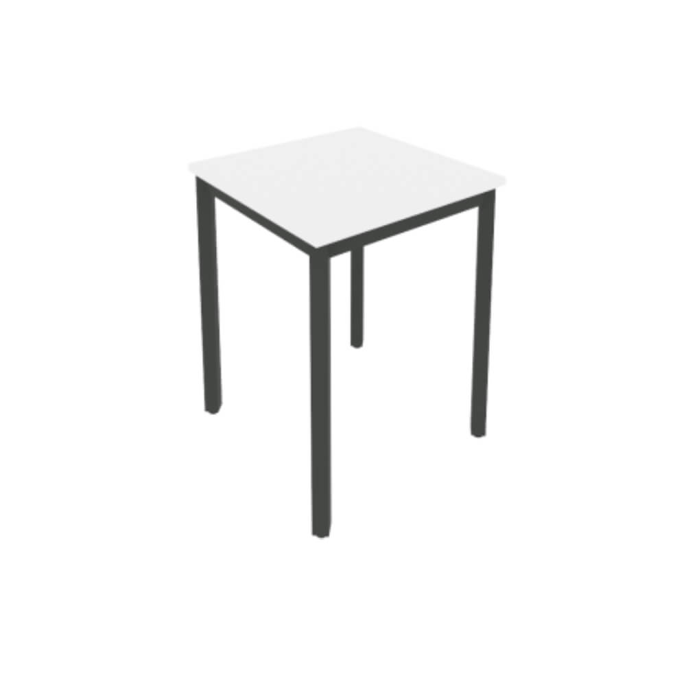 Стол письменный на м/к 600x600x750 (Белый/антрацит, 600x600x750)