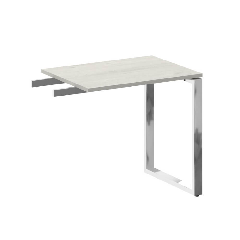 Брифинг-приставка на О-обр. м/к 800x600x750 (Дуб Наварра, 800x600x750)