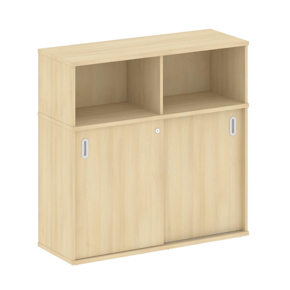 Тумба-купе приставная с нишей 1120x410x1098 (Акация Лорка, 1120x410x1098)