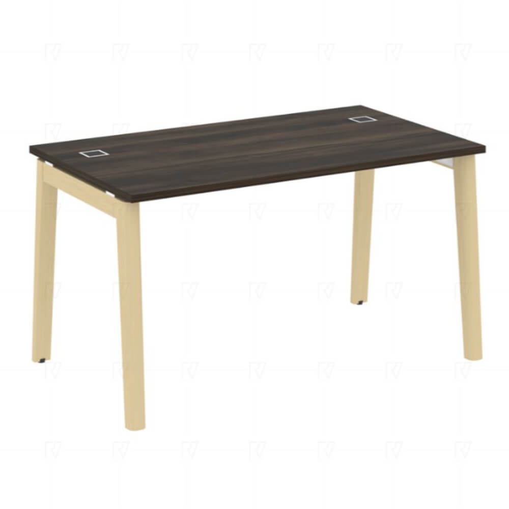 Стол рабочий руководителя 1380x800x750 (Дуб Мали/Дуб Светлый, 1380x800x750)