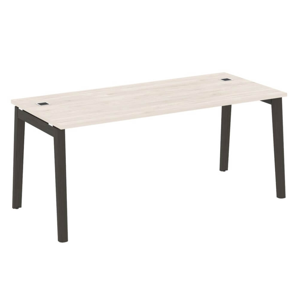 Стол рабочий руководителя 1780x800x750 (Денвер Светлый/Дуб Тёмный, 1780x800x750)