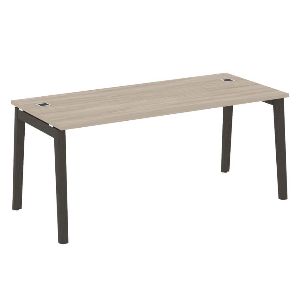 Стол рабочий руководителя 1780x800x750 (Дуб Аттик/Дуб Тёмный, 1780x800x750)