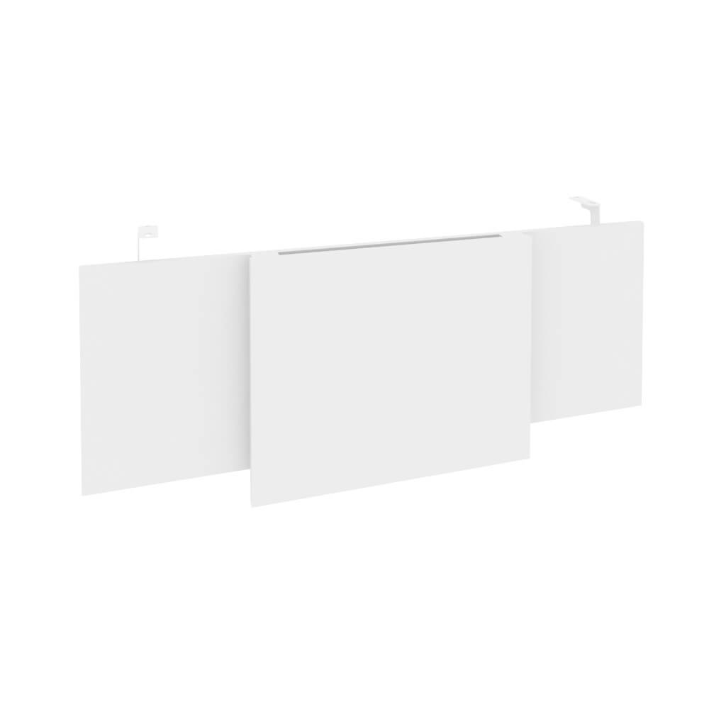 Царга стола руководителя (Белый металл) 1140x450x54 (Белый Бриллиант, 1140x450x54)