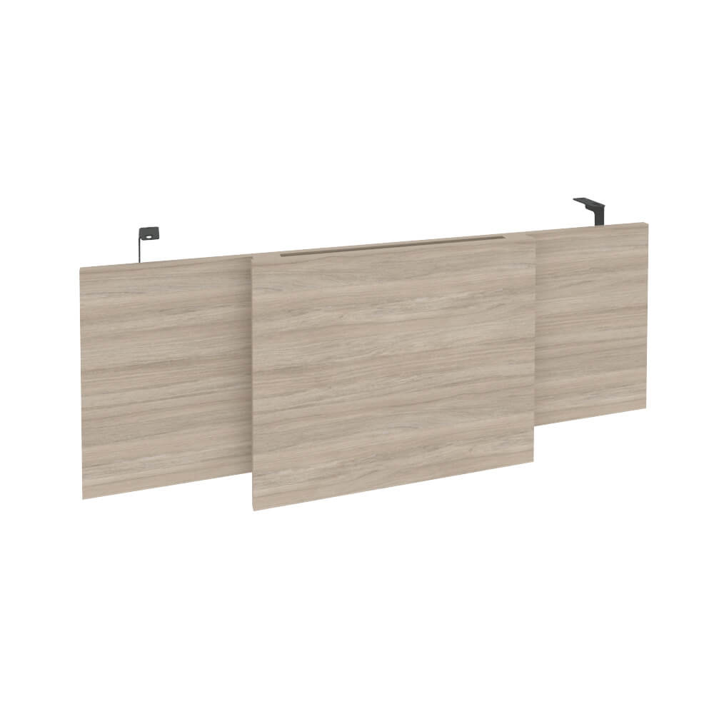 Царга стола руководителя (Антрацит металл) 1140x450x54 (Дуб Аттик, 1140x450x54)