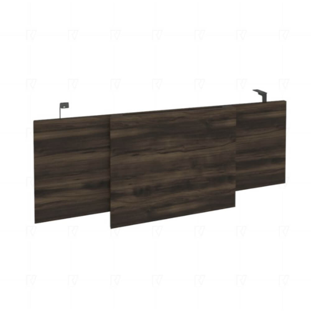 Царга стола руководителя (Антрацит металл) 1140x450x54 (Дуб Мали, 1140x450x54)