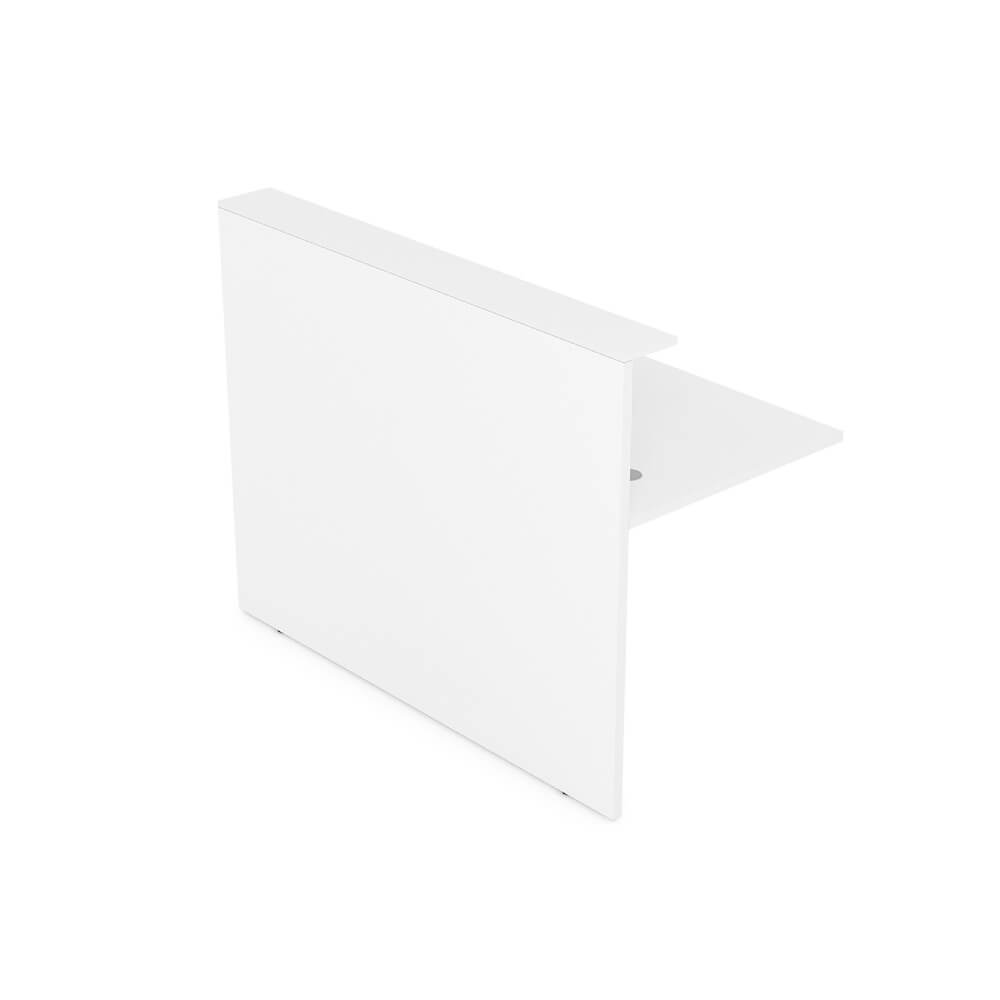 Модуль ресепшен прямой 1400x727x1129 (Белый, 1400x727x1129)