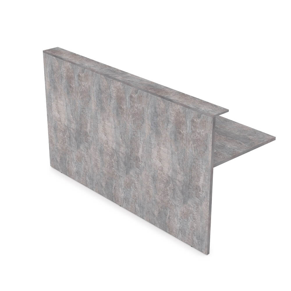 Модуль ресепшен прямой 1600x727x1129 (Basalt, 1600x727x1129)