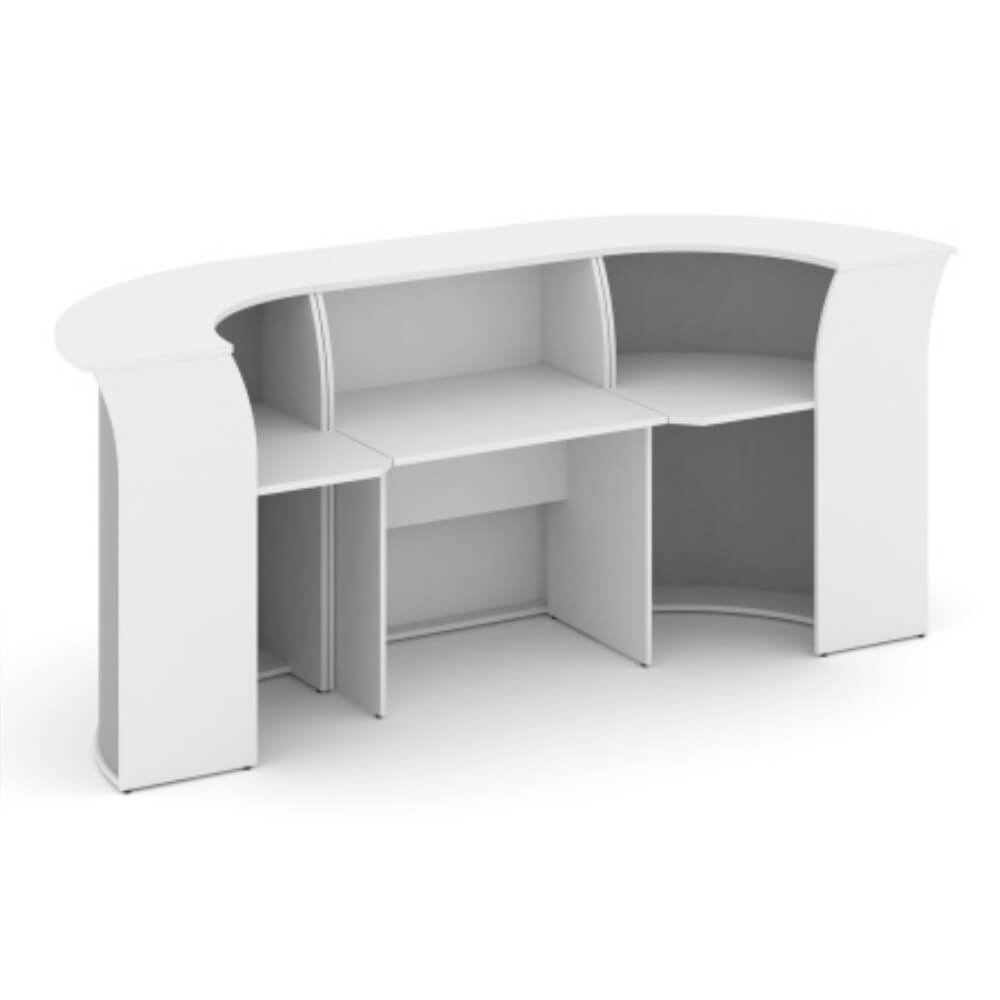 Ресепшен набор вариант №3 2844x950x1150 (Белый, 2844x950x1150)