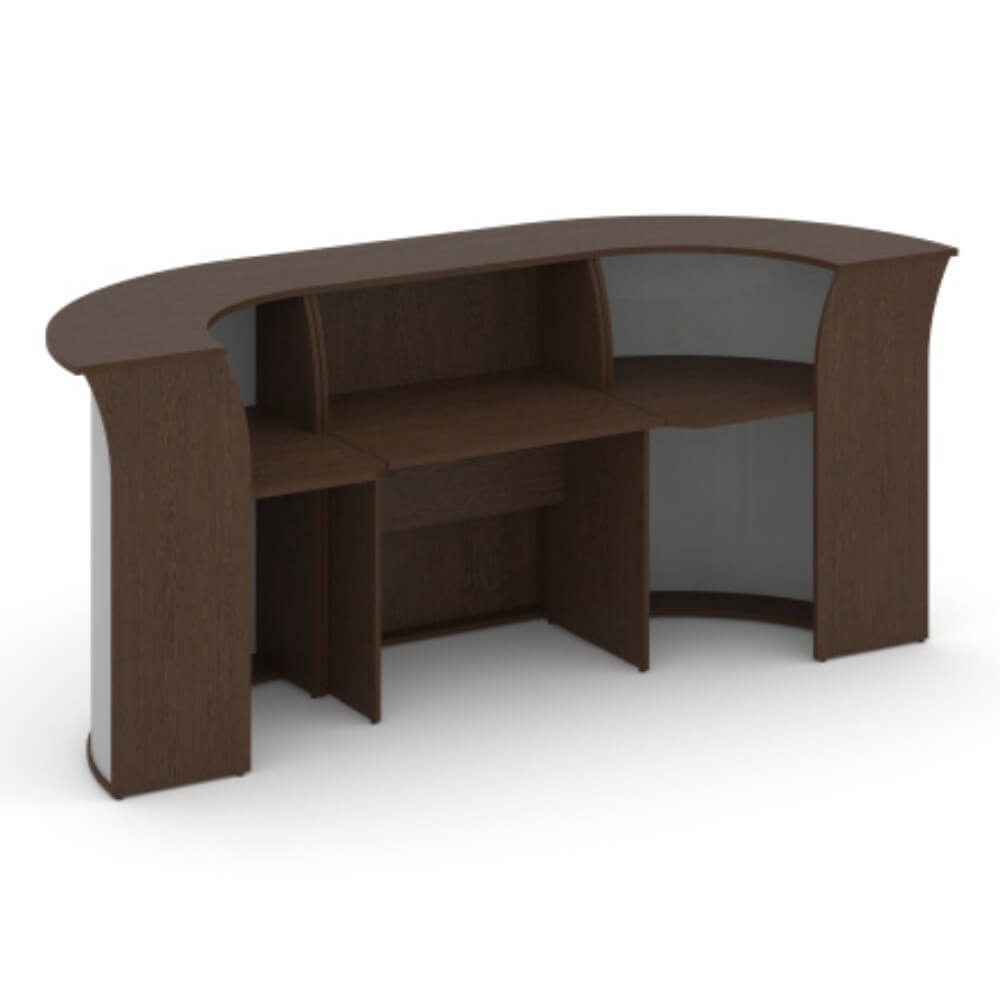 Ресепшен набор вариант №3 2844x950x1150 (Венге Цаво, 2844x950x1150)