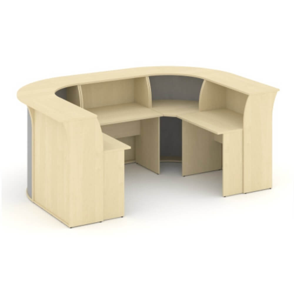 Ресепшен набор вариант №4 2844x1894x1150 (Клен, 2844x1894x1150)