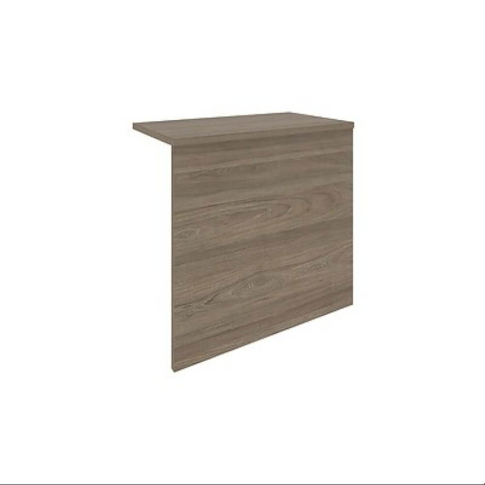 Накладка для прямой стойки ресепшн 560x321x536 (Вяз Благородный, 560x321x536)
