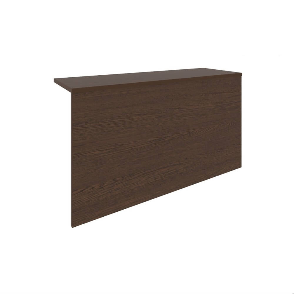 Накладка для прямой стойки ресепшн 960x321x536 (Венге Цаво, 960x321x536)