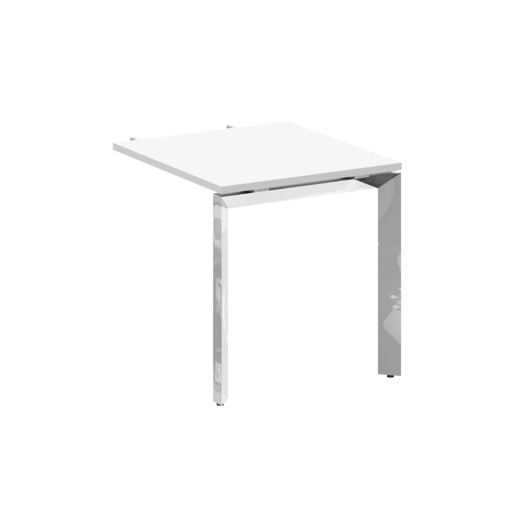 Брифинг-приставка на П-обр. м/к 780x720x750 (Белый Бриллиант, 780x720x750)