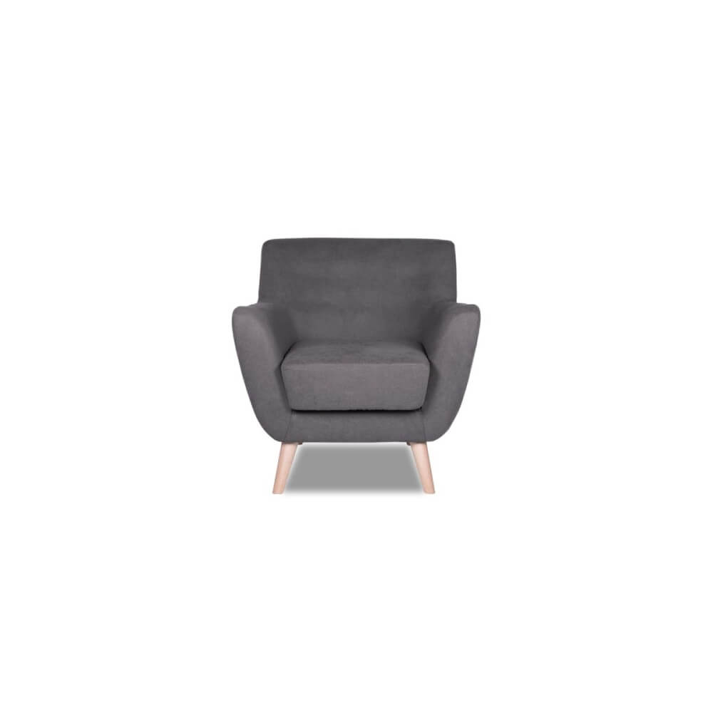 Scandix кресло-лаундж 830x840x830 (Категория 1, 830x840x830, велюр/Сталь)