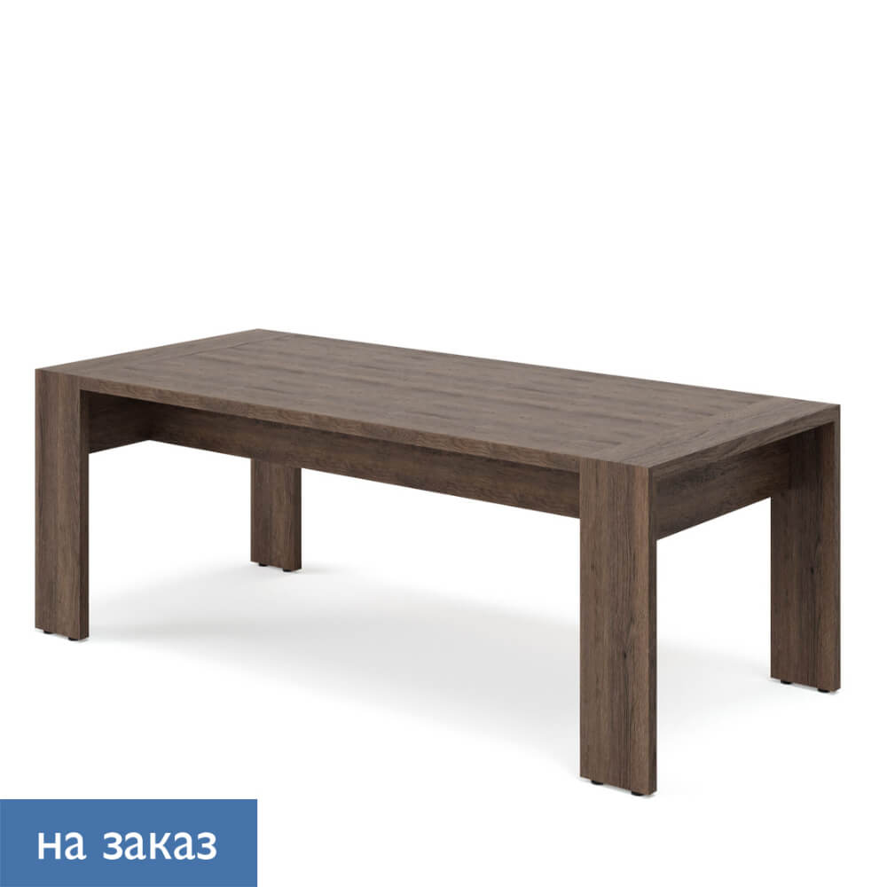 Стол для переговоров прямой 2200x1000x760 (Табак, 2200x1000x760)