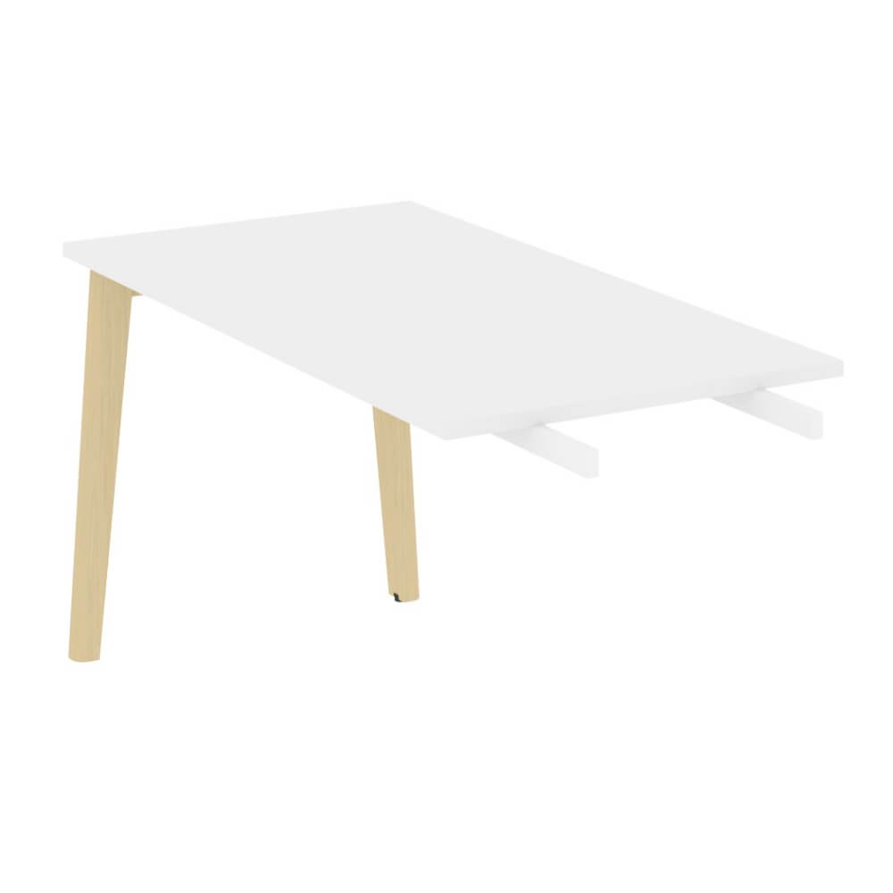 Брифинг-приставка 1380x720x750 (Белый Бриллиант/Дуб Светлый, 1380x720x750)