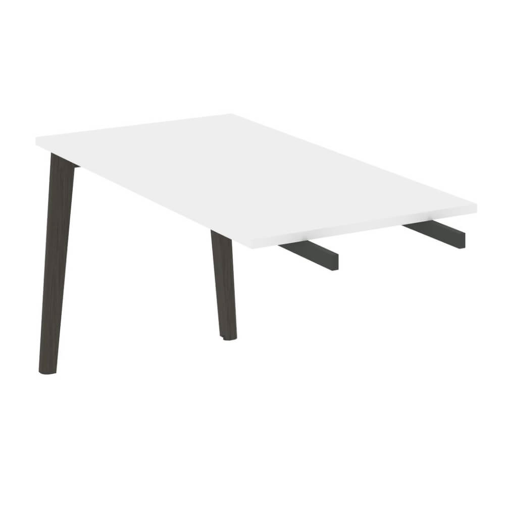 Брифинг-приставка 1380x720x750 (Белый Бриллиант/Дуб Тёмный, 1380x720x750)