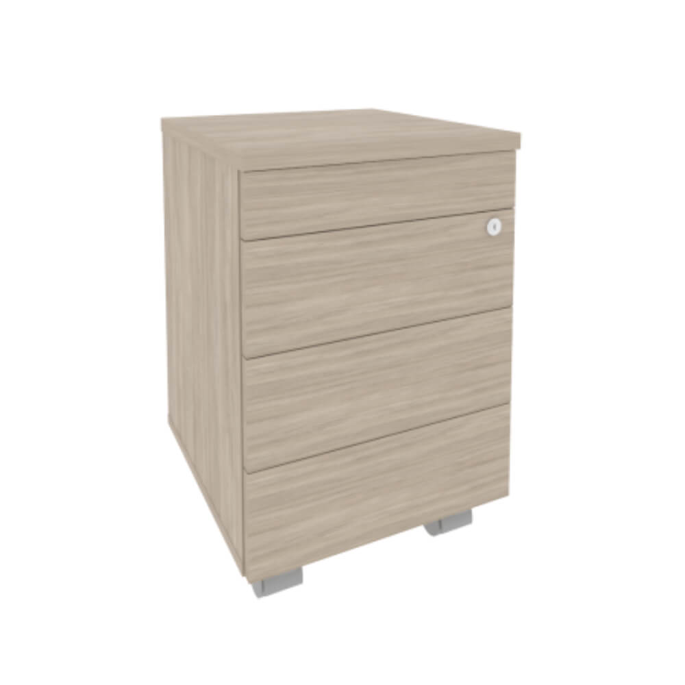 Тумба мобильная (TIP-ON) 432x460x633 (Дуб Аттик,  432x460x633)