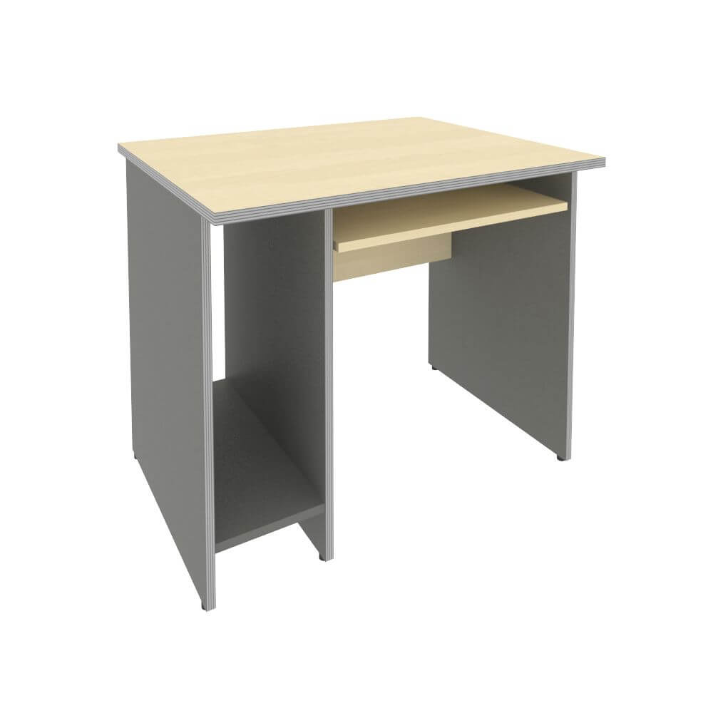 Стол компьютерный 900x720x750 (Клён Металлик, 900x720x750)
