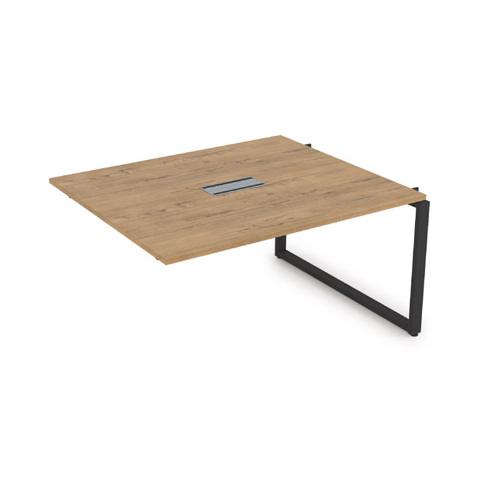 Средний модуль бенч-системы 1400x1200x750 (Teakwood/чёрный, 1400x1200x750)