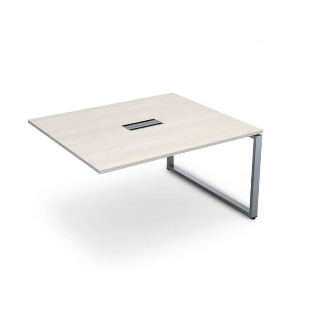 Конечный модуль бенч-системы 1400x1200x750 (Ivory/алюминий матовый, 1400x1200x750)