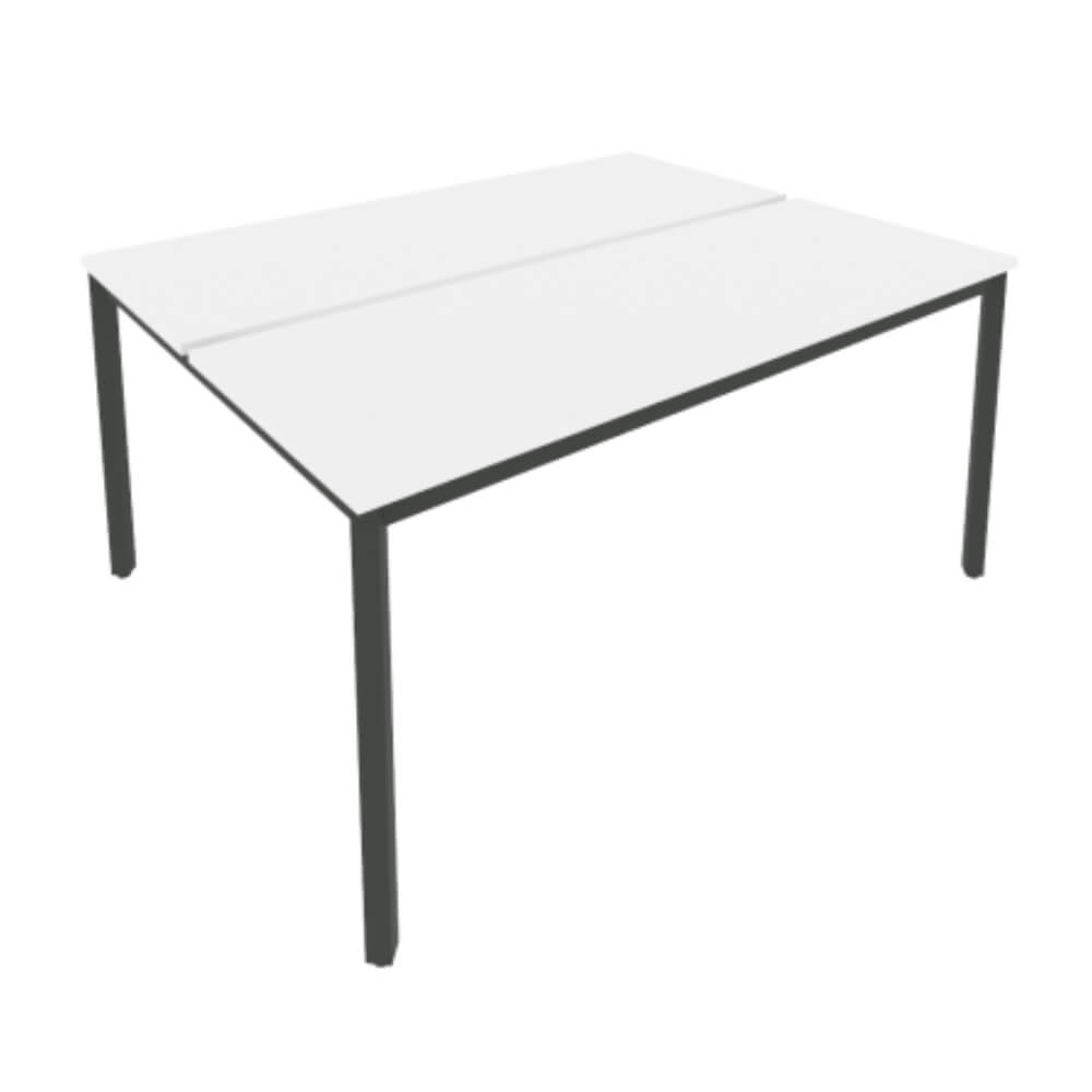 Рабочая станция на м/к 1580x1235x750 (Белый/антрацит, 1580x1235x750)