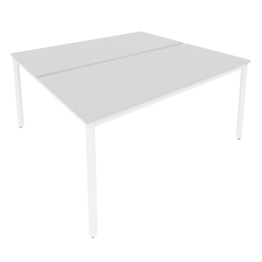 Рабочая станция на м/к 1580x1475x750 (Серый/белый, 1580x1475x750)