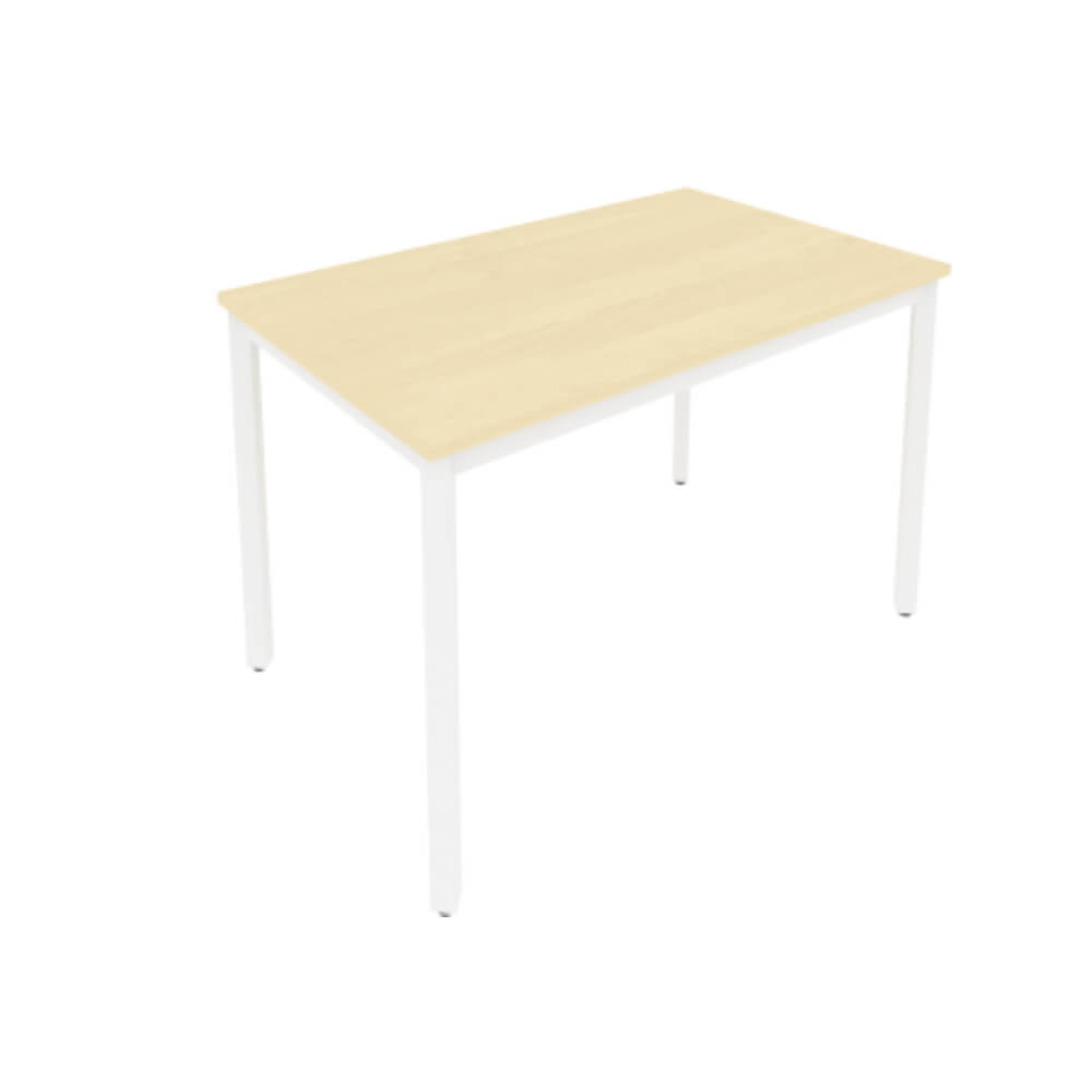 Стол письменный на м/к 1180x720x750 (Клён/белый, 1180x720x750)