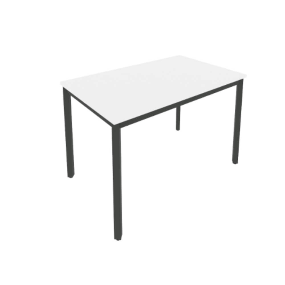 Стол письменный на м/к 1180x720x750 (Белый/антрацит, 1180x720x750)