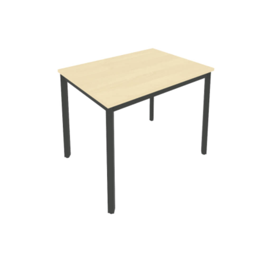 Стол письменный на м/к 980x720x750. (Клён/антрацит, 980x720x750)