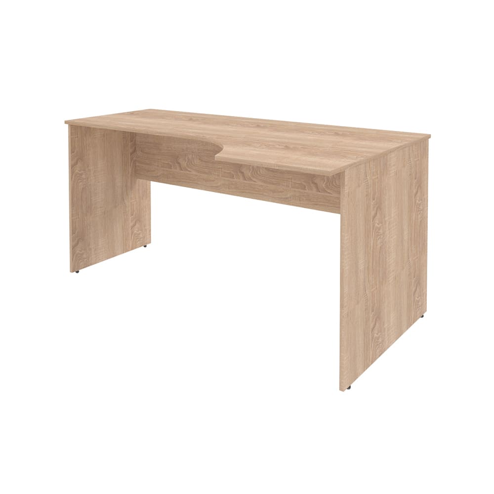 Стол письменный Правый 1600x900x760 (Дуб Сонома Светлый, 1600x900x760)