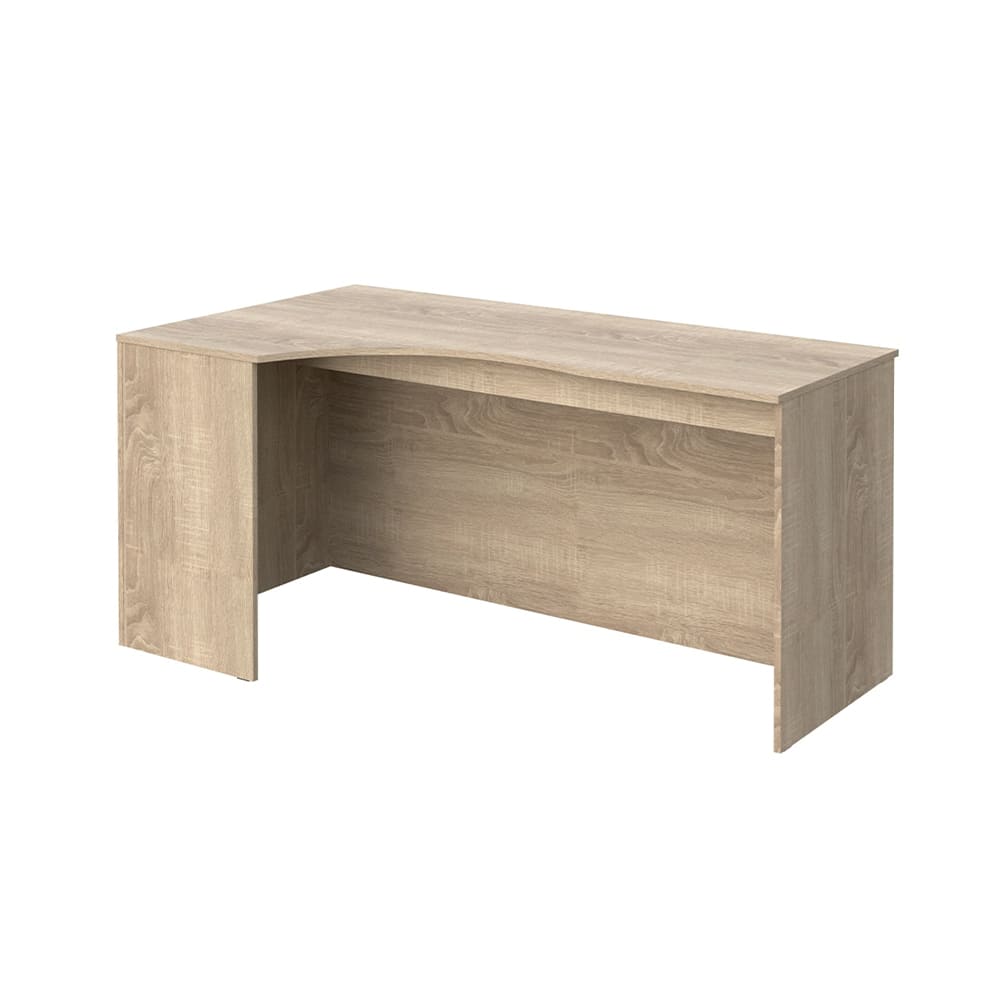 Стол эргономичный Левый 1600x900x760 (Дуб Сонома Светлый, 1600x900x760)