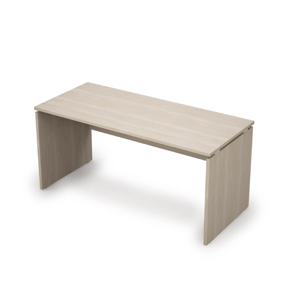 Стол прямолинейный ЛДСП 1600x700x750 (Шамони Светлый, 1600x700x750)