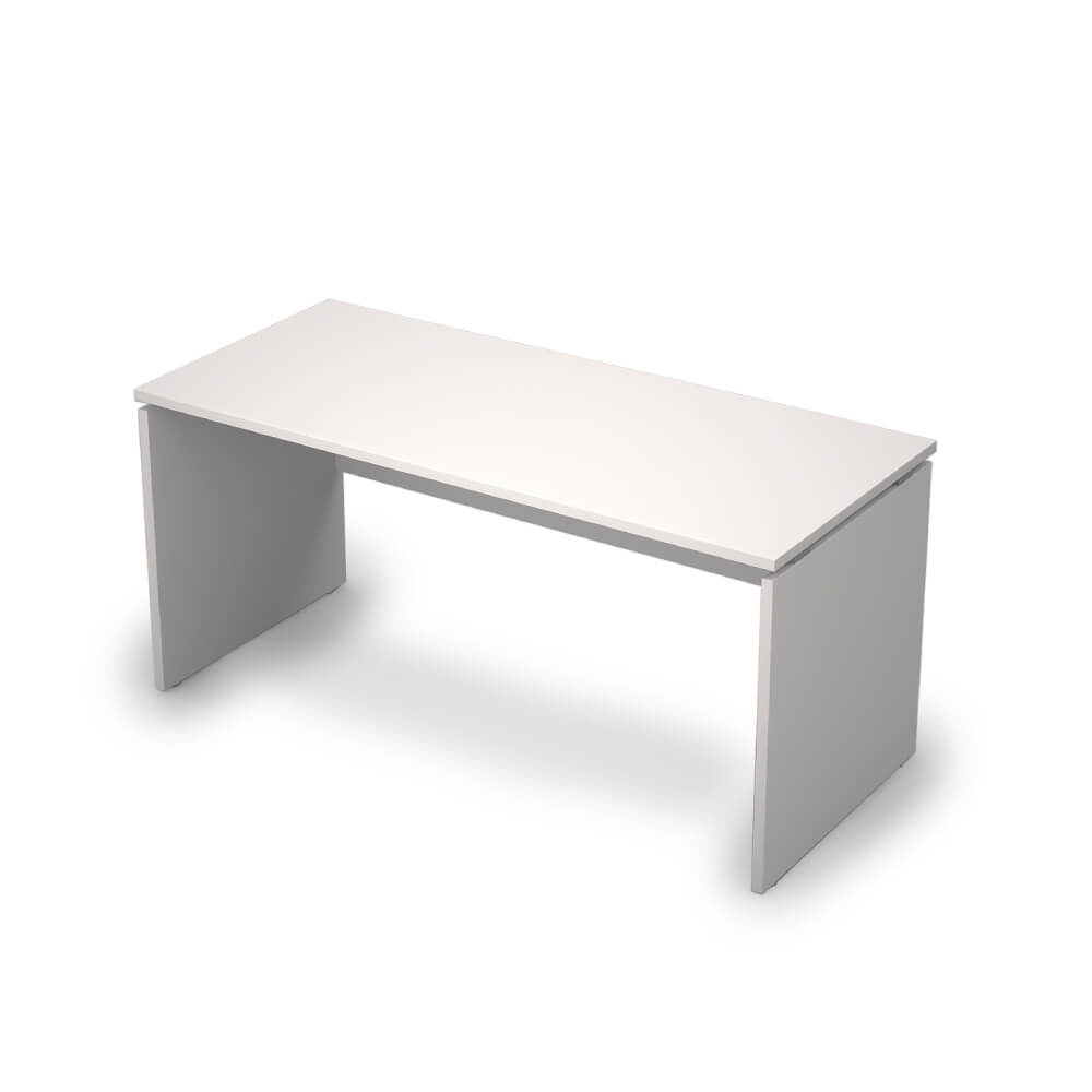 Стол прямолинейный ЛДСП 1600x700x750 (Белый, 1600x700x750)