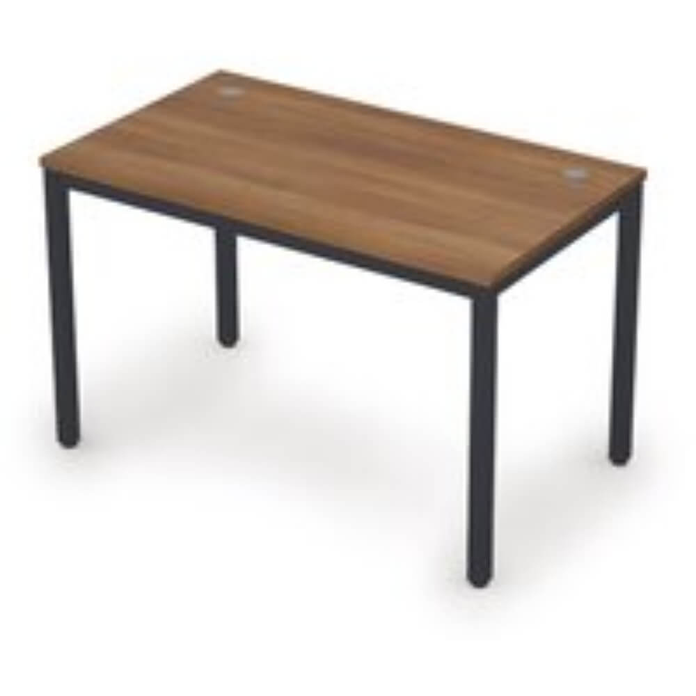 Стол рабочий прямолинейный на м/к 1200x700x750 (Шамони Тёмный/графит, 1200x700x750)