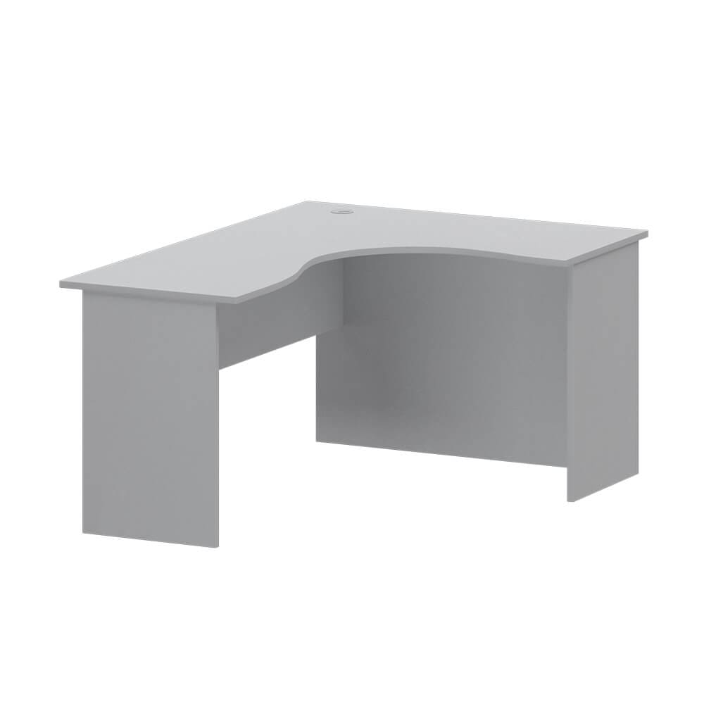 Стол компактный правый 1600x1200x760 (Серый, 1600x1200x760)