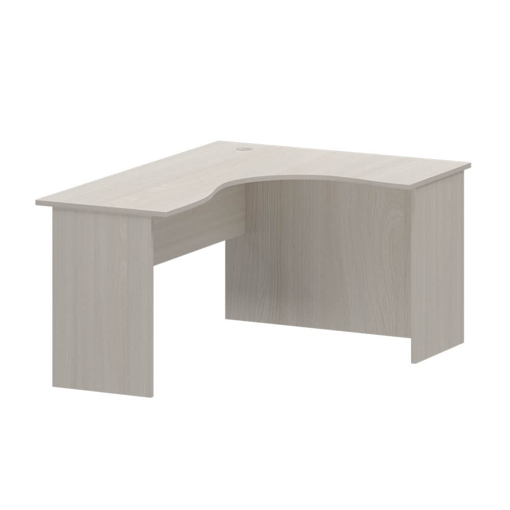 Стол компактный правый 1600x1200x760 (Ясень Шимо, 1600x1200x760)