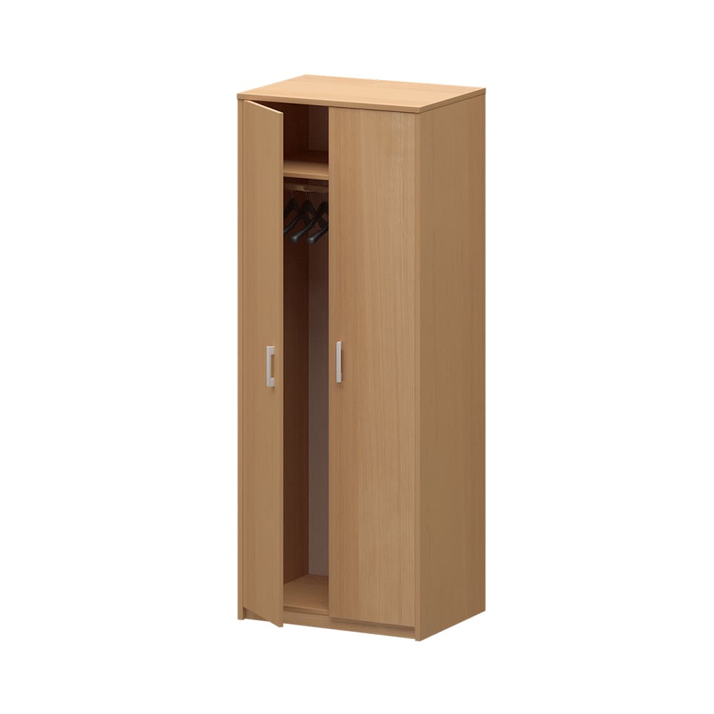Шкаф для одежды широкий 770x580x2000 (Ольха, 770x580x2000)