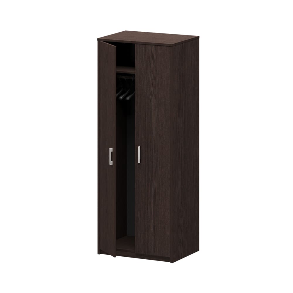 Шкаф для одежды широкий 770x580x2000 (Венге, 770x580x2000)