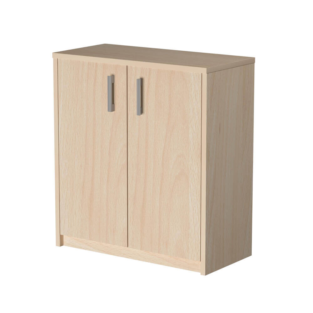 Шкаф для документов низкий 2 ур. 770x365x850 (Бук, 770x365x850)