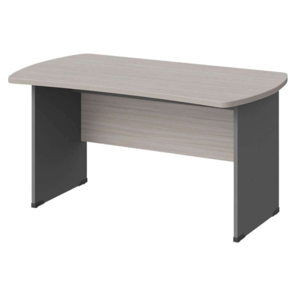 Стол симметричный на ЛДСП каркасе 1400x850x740 (Дрифтвуд/Серый Базальт, Габариты: 1400x850x740)