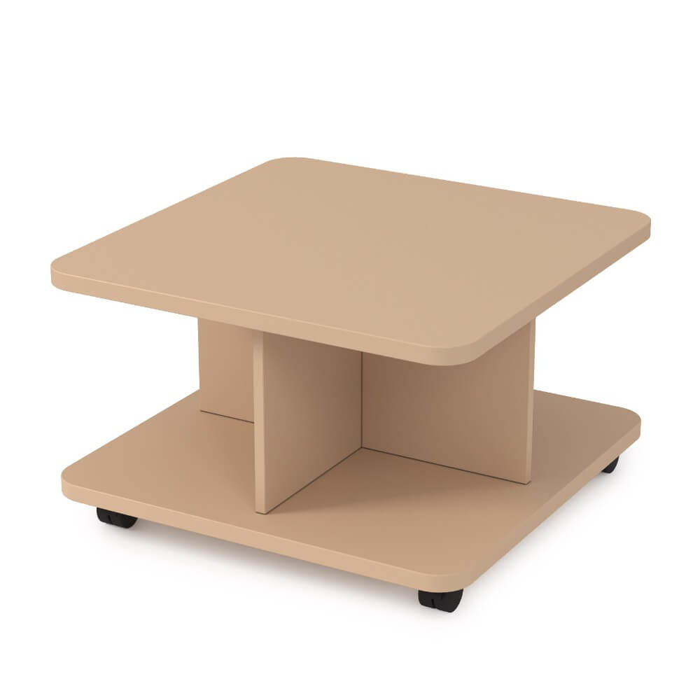 Стол журнальный квадратный BALANCE 640x640x400 (Mokko, 640x640x400)
