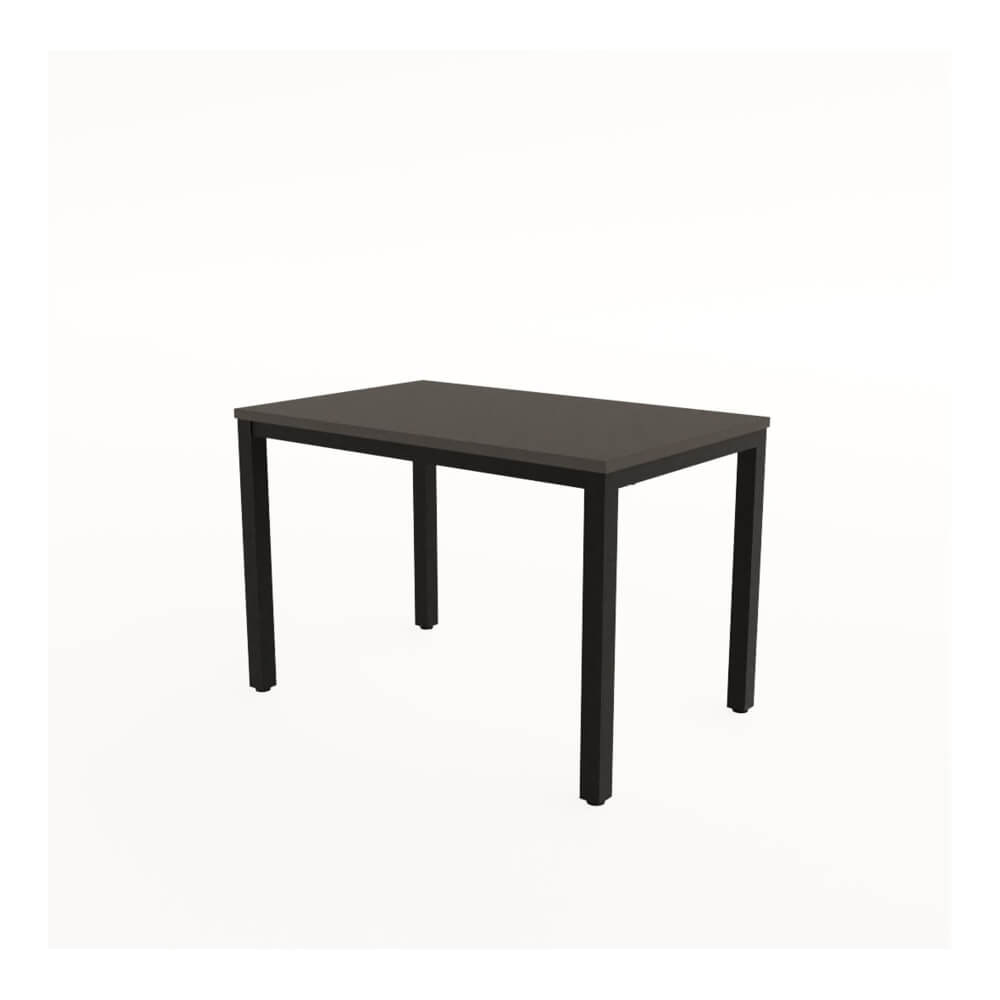 Стол обеденный прямоугольный LANCH 1100x700x740 (Graphit/чёрный, 1100x700x740)