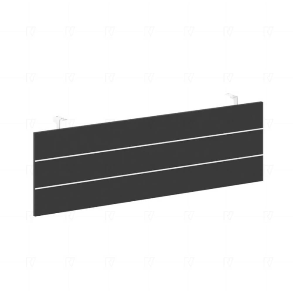 Царга для стола с греденцией/тумбой 1300x18x400 (Антрацит, 1300x18x400)