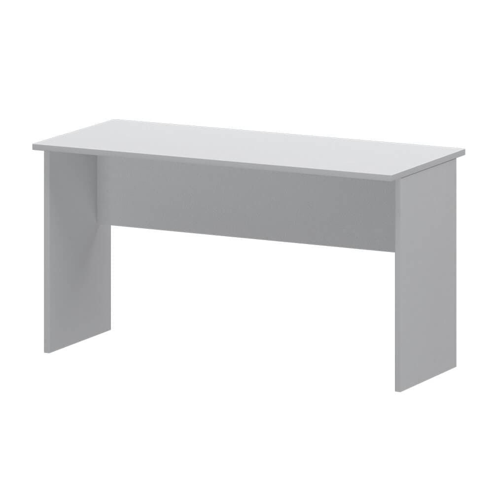 Стол рабочий прямой 1400x600x760 (Серый, 1400x600x760)
